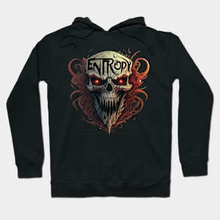 Skull Art Design Entropy Hoodie